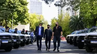 ¿Vuelve la paz? El Municipio recibió 60 patrulleros de la Provincia