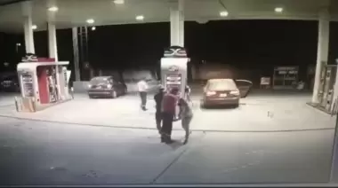 Video: Comienzo del tiroteo y la persecución en la Axion de City Bell