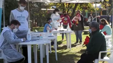 Despliegue sanitario en Santa Ana de City Bell ¿Cuántos testeos dieron positivo?