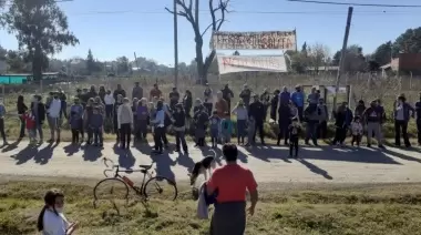 Este lunes: El Rincón corta el Camino Belgrano por terrenos usurpados