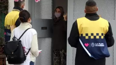 Nuevo operativo contra el COVID en barrio Santa Ana de City Bell