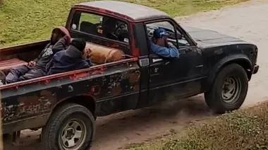 Villa Elisa: Cayeron 3 ladrones tras ser reconocidos cargando gas