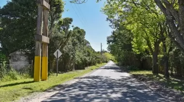 Pavimento y banquinas: Completan trabajos en el acceso a Los Porteños