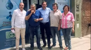 Garro en Gorina: Proyectan calles, cámaras y cloacas para los vecinos