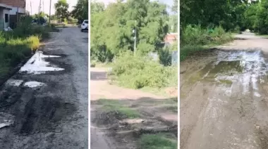 Nada cambia en El Rincón: "Las calles son intransitables"