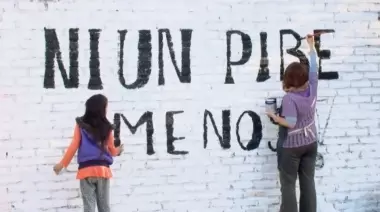 "Ni un pibe menos": Manifestación vecinal sobre el Camino Centenario