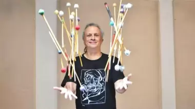 Todas las percusiones todas: Pablo Rivas en el Teatro de Cámara de City Bell