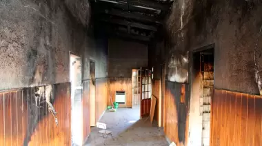 Antes y después: Del incendio a la reapertura del jardín 946 de Los Porteños