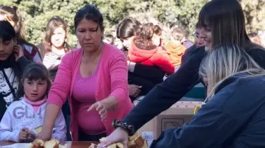 En Joaquín Gorina más de 200 chicos tuvieron su merecido festejo