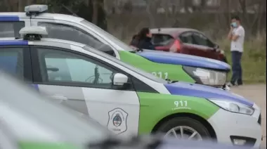 Hace instantes en Gonnet: Tiros y persecución en gran operativo policial