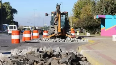Atención vecinos: Se retoma la repavimentación del Camino Parque Centenario