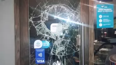 Vandalismo en City Bell: Ahora le tocó a una reconocida cafetería del Centro