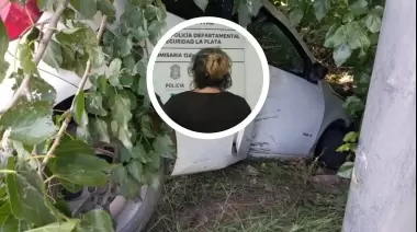 🚨 Persecución, vuelco y arresto en Villa Elisa: Una mujer uruguaya conducía un auto con pedido de secuestro