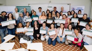 🤝 Alianza educativa entre EDELAP, Cáritas y la UCALP para potenciar emprendedores