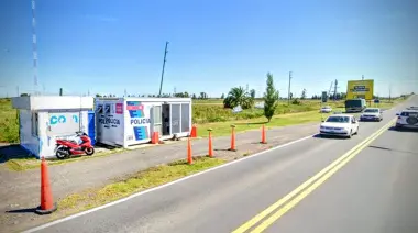 🚨 Plan de seguridad en Villa Elisa: ¿Cómo será la nueva garita de la bajada de la Autopista?