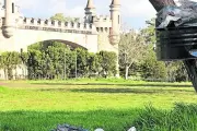 Desidia total en el Parque Pereyra: Encontraron perros muertos y 400 kilos de basura