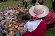 El Rincón: Ceremonia por la Pachamama y "Siembra de Libros" para niños