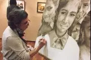 🎨 Moni Carrica expone más de 30 retratos de mujeres en City Bell