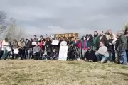 Protesta en el Parque Ecológico Municipal: "Por culpa de los delincuentes ya no podemos estar más acá"