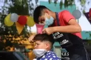 💈 Peluquería solidaria en Gonnet: Para los más chicos y al estilo Disney