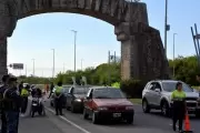 Llegaron los controles de tránsito a Villa Elisa: Retuvieron motos por falta de documentación
