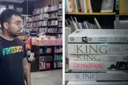 📚 Arresto de novela en City Bell: Robó 17 libros de Stephen King y lo encerraron en la librería