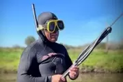 🐟 Buceo en el "lago" de Gorina: Original propuesta para el corte de calle de este viernes