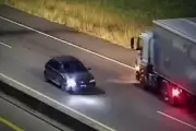 🎦 Video: Alcohol, contramano y un milagro en la Autopista La Plata - Buenos Aires